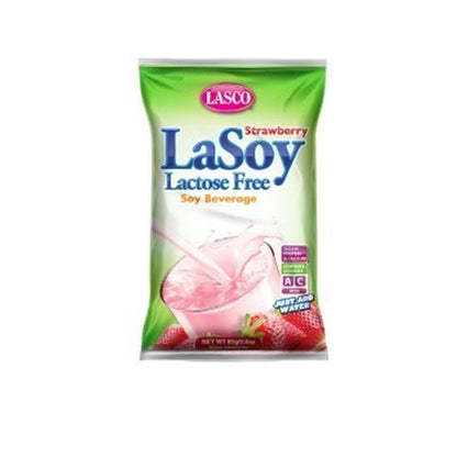 Lasco Lasoy Lactose Free Strawberry 80G