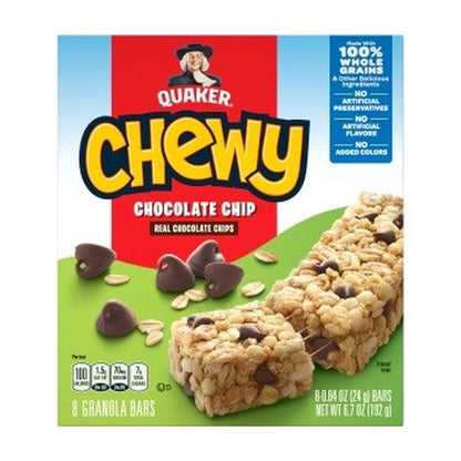 Quaker Chewy Dipps Choc/Chip 6.3Oz