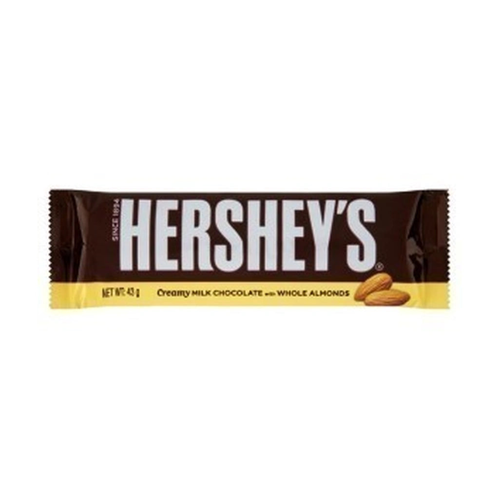 Hershey'S Bar Milk Chocolate Almond 41G