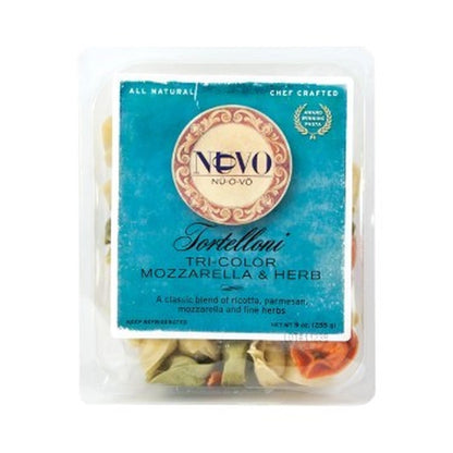 Nuovo Pasta Tortelloni Tri-Color 255G