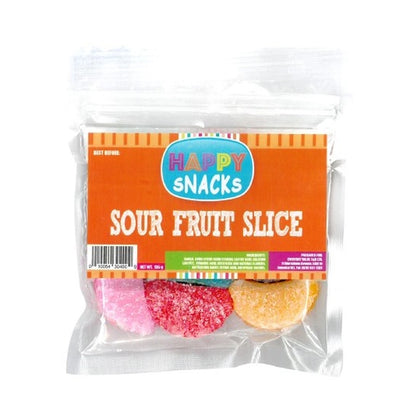 Happy Snack Sour Fruit Slice 135G