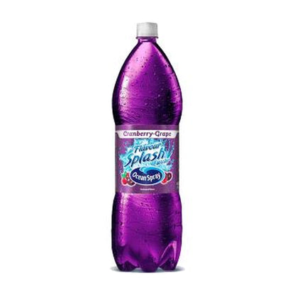 Ocean Spray Splash Cran-Grape 1.25Lt