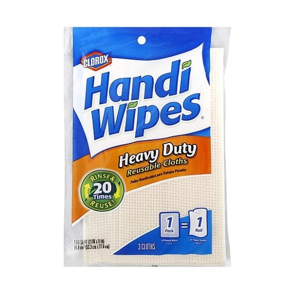 Clorox Handi Wipes Heavy Duty 3Ct