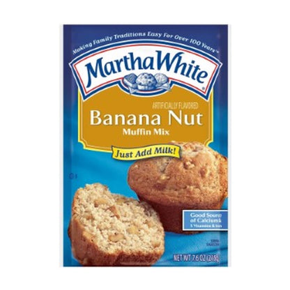 Martha White Banana Nut Muffin Mix 215G