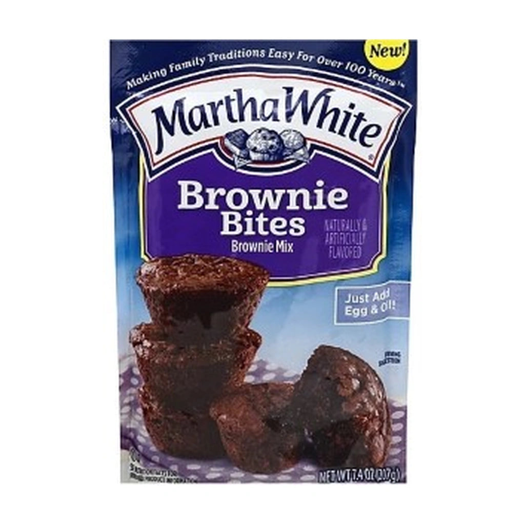 Martha White Brownie Bites Mix 207G