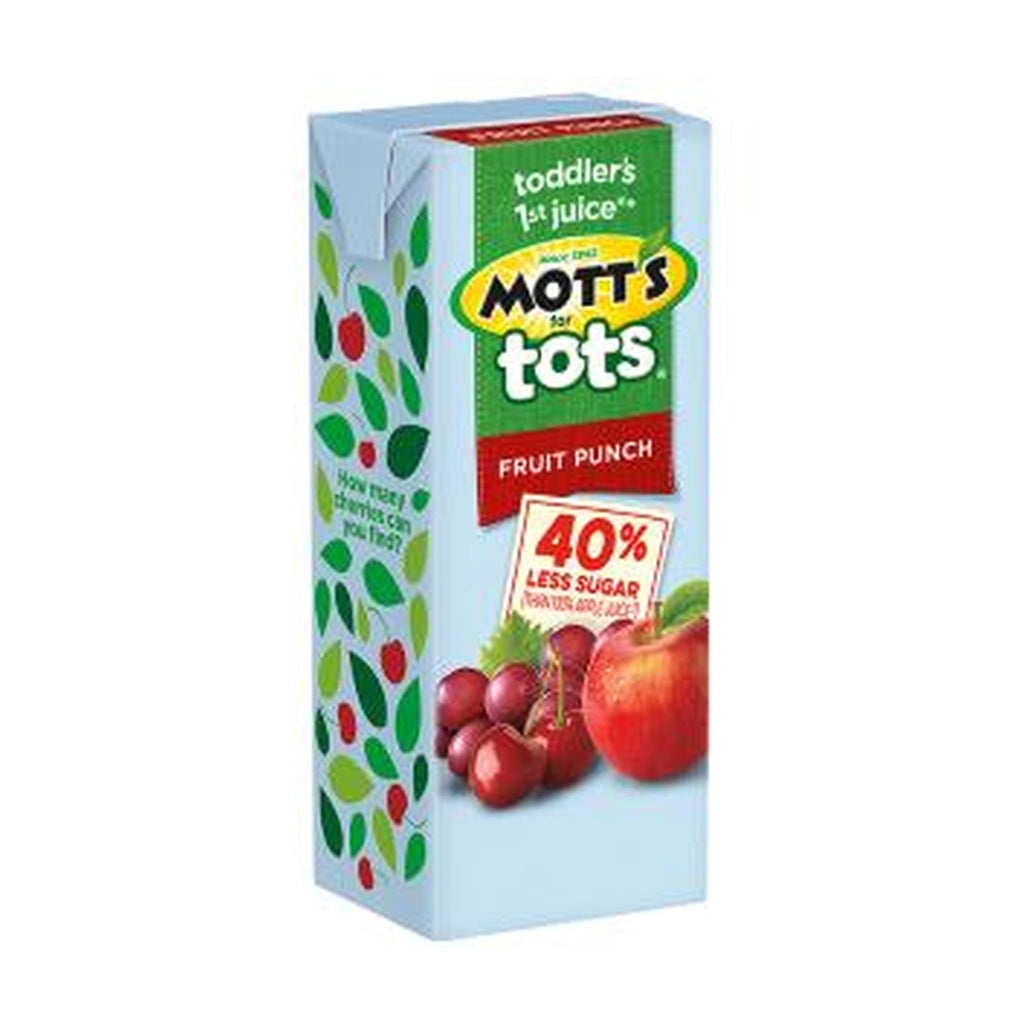 Motts For Tots Fruit Punch Juice 6.75Oz