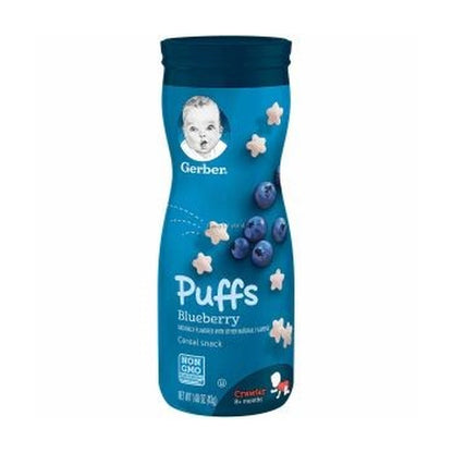Gerber Puffs Blueberry 42G