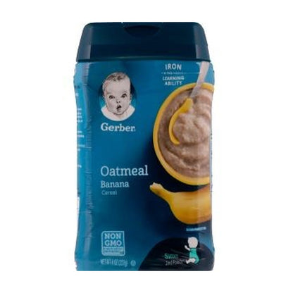 Gerber Oatmeal Banana Cereal 227G