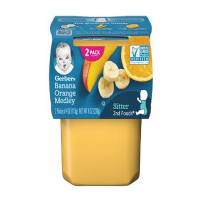 Gerber 2Nd Ban Orange Med 8Oz