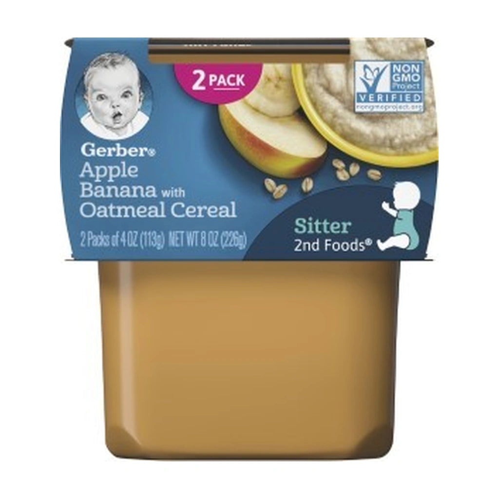 Gerber 2Nd Apple Banana 2Pk