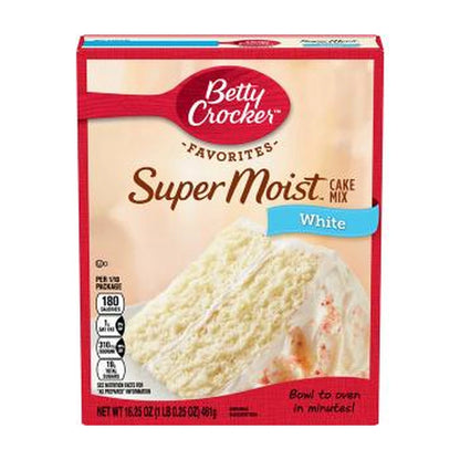 Betty Crocker White Cake Mix 375G