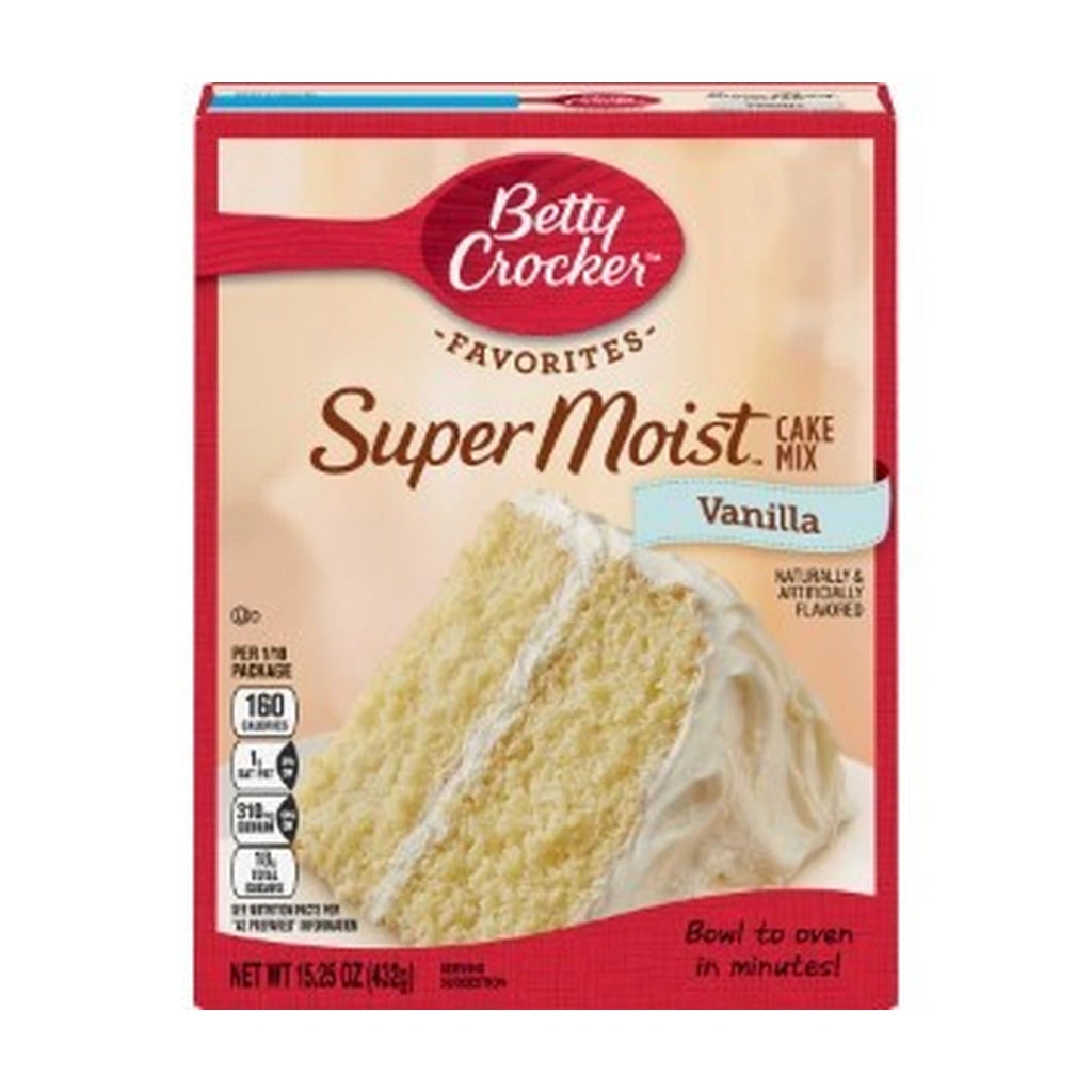 Betty Crocker Vanilla Cake Mix 375G