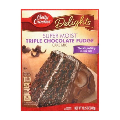 Betty Crocker Triple Chocolate Fudge Mix