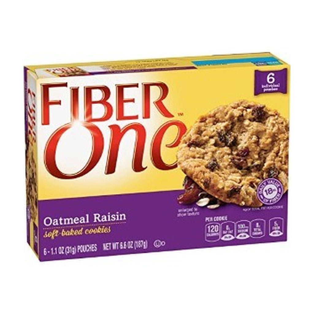 Fiber 1 Sft Bkd Oatmeal Rsn Bx