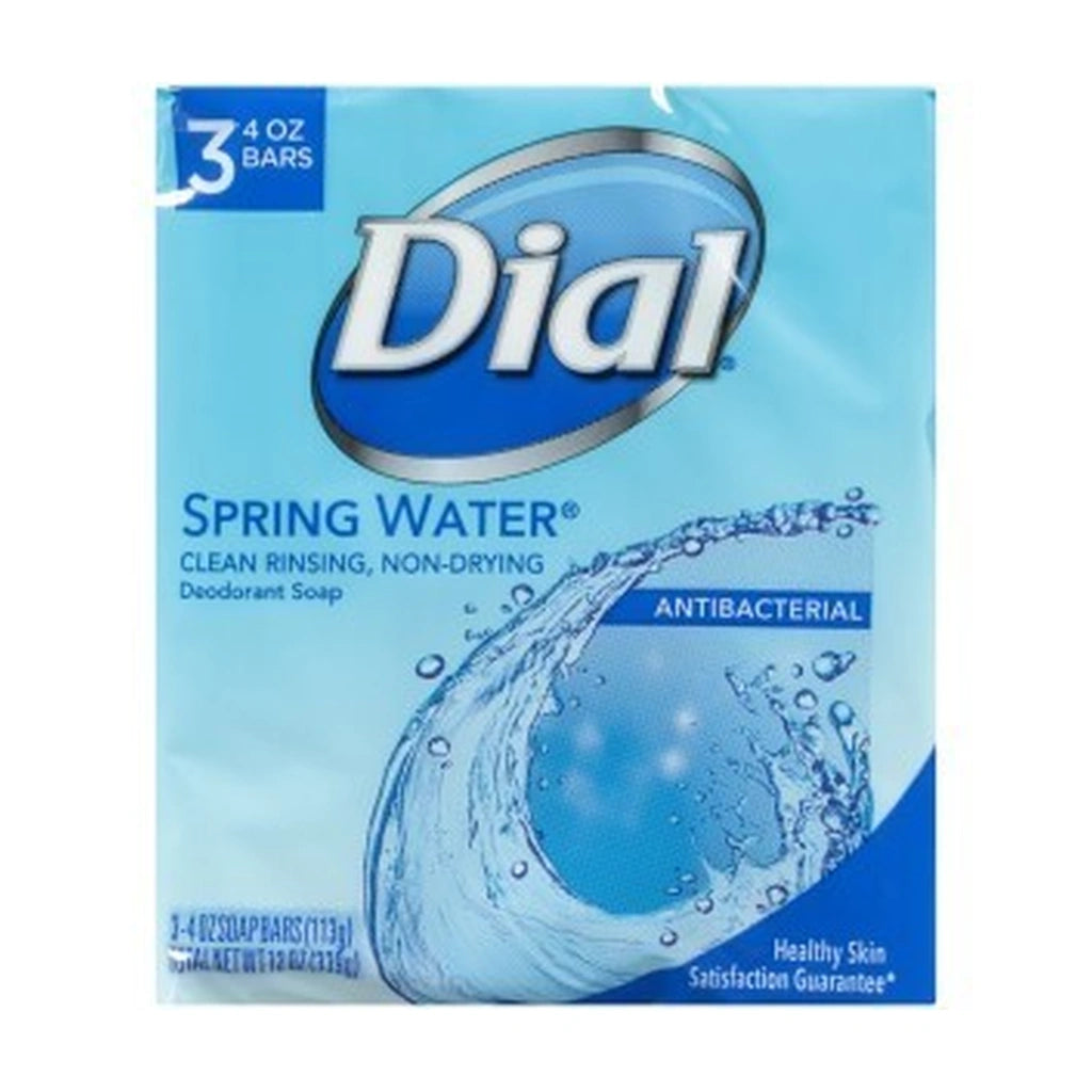 Dial Bar Soap Spring Water 3Pk