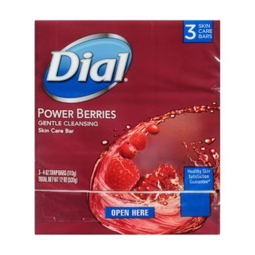 Dial Power Berries Soap 3Pk