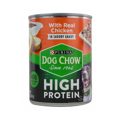 Dog Chow With Real 645 In Gravy 368G
