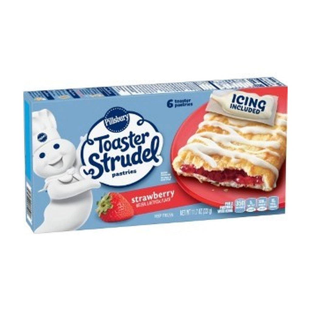 Pillsbury Strawberry Toast Strudel 332G
