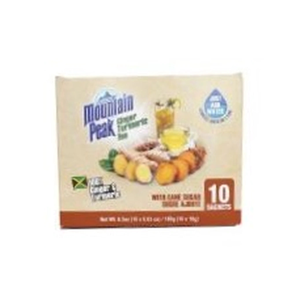 Mountain Peak Ginger & Turmeric 10Ct