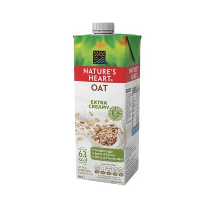 Nature'S Heart Oat Extra Creamy 1Lt