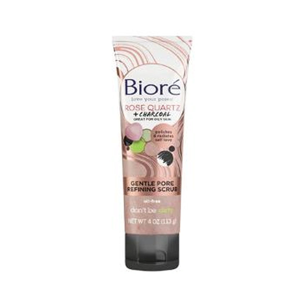 Biore Rose & Quartz Ref Scrub 4Oz
