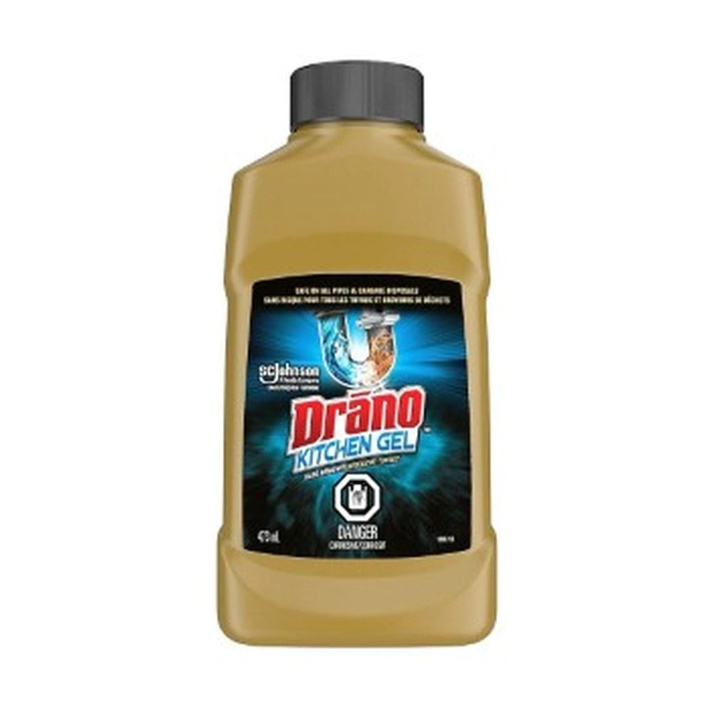 Drano Kitchen Gel Drain Clog Remover 473