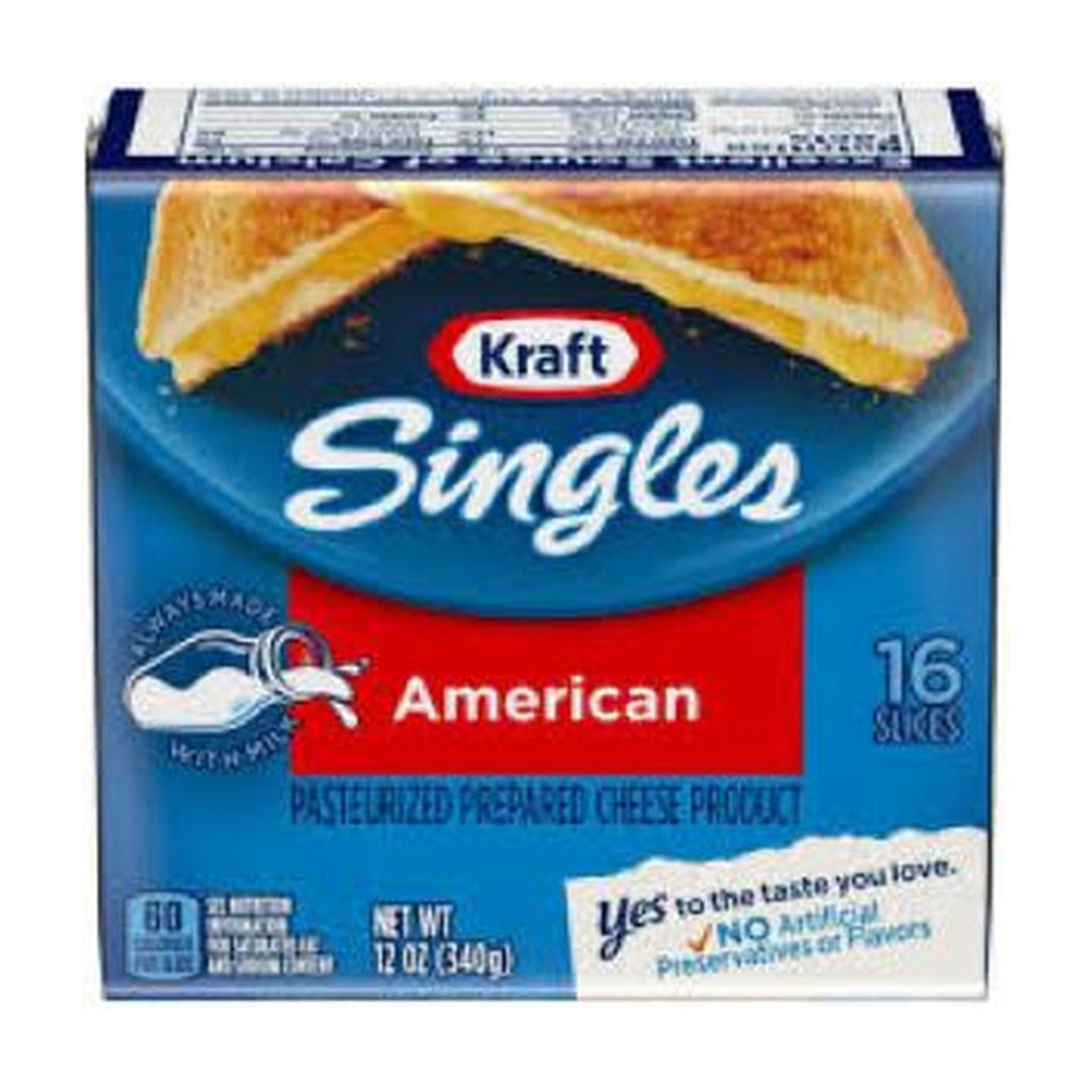 Kraft Singles American Cheddar Chs 16Ct