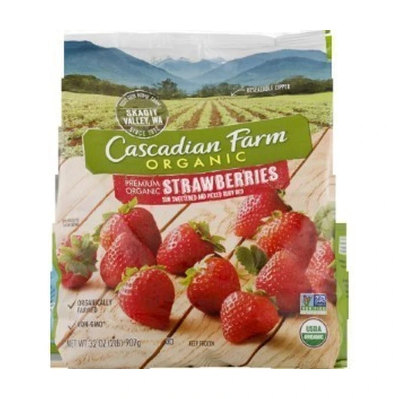 Cascadian Farm Organic Strawberries 907G