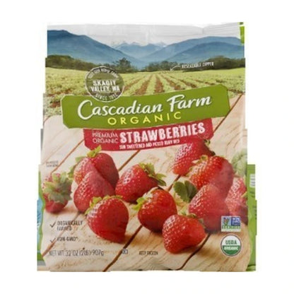 Cascadian Farm Organic Strawberries 907G