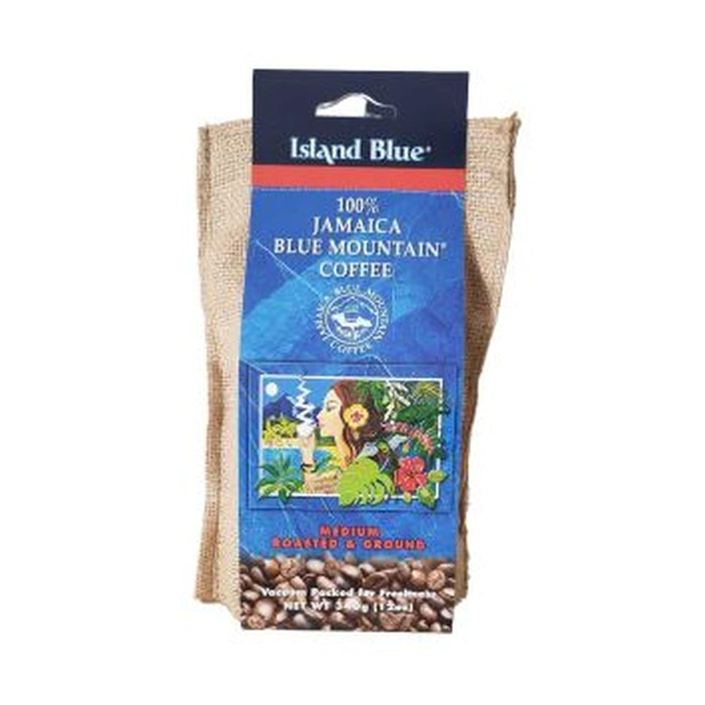Island Blue Burlap Ground Coffee 12Oz