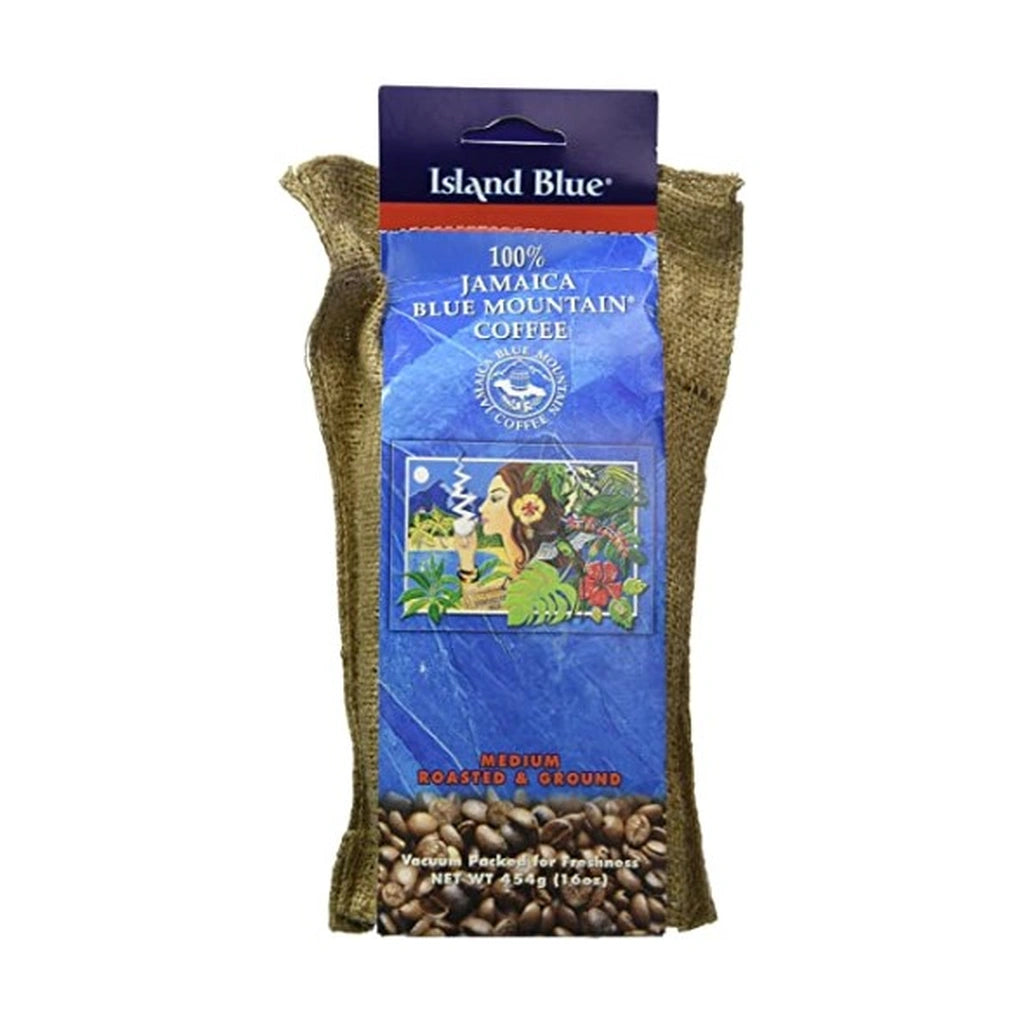 Island Blue Coffee Ground Bag 454G