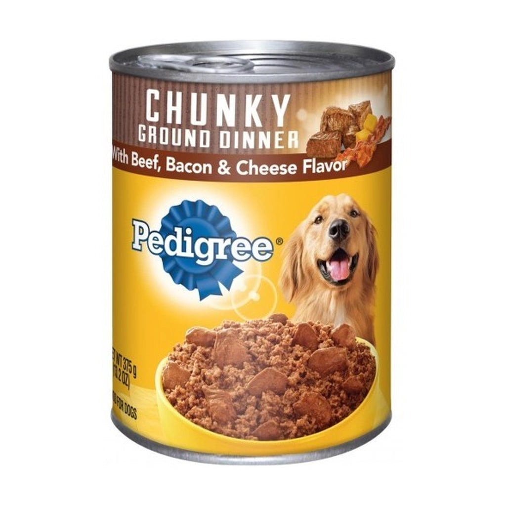 Pedigree Chunky 642 Bacon Chs 375G