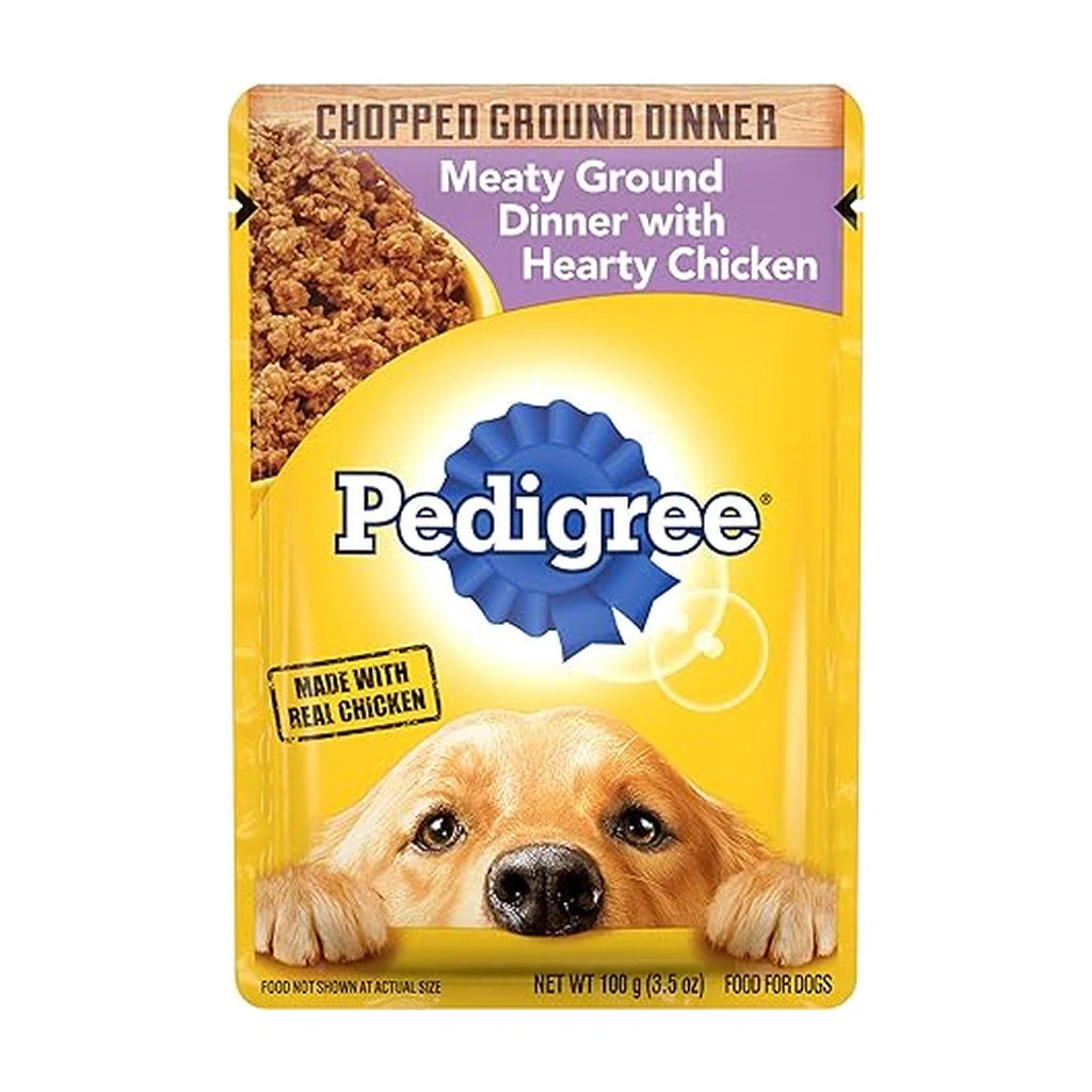 Pedigree Dog Chopped With Hearty 645