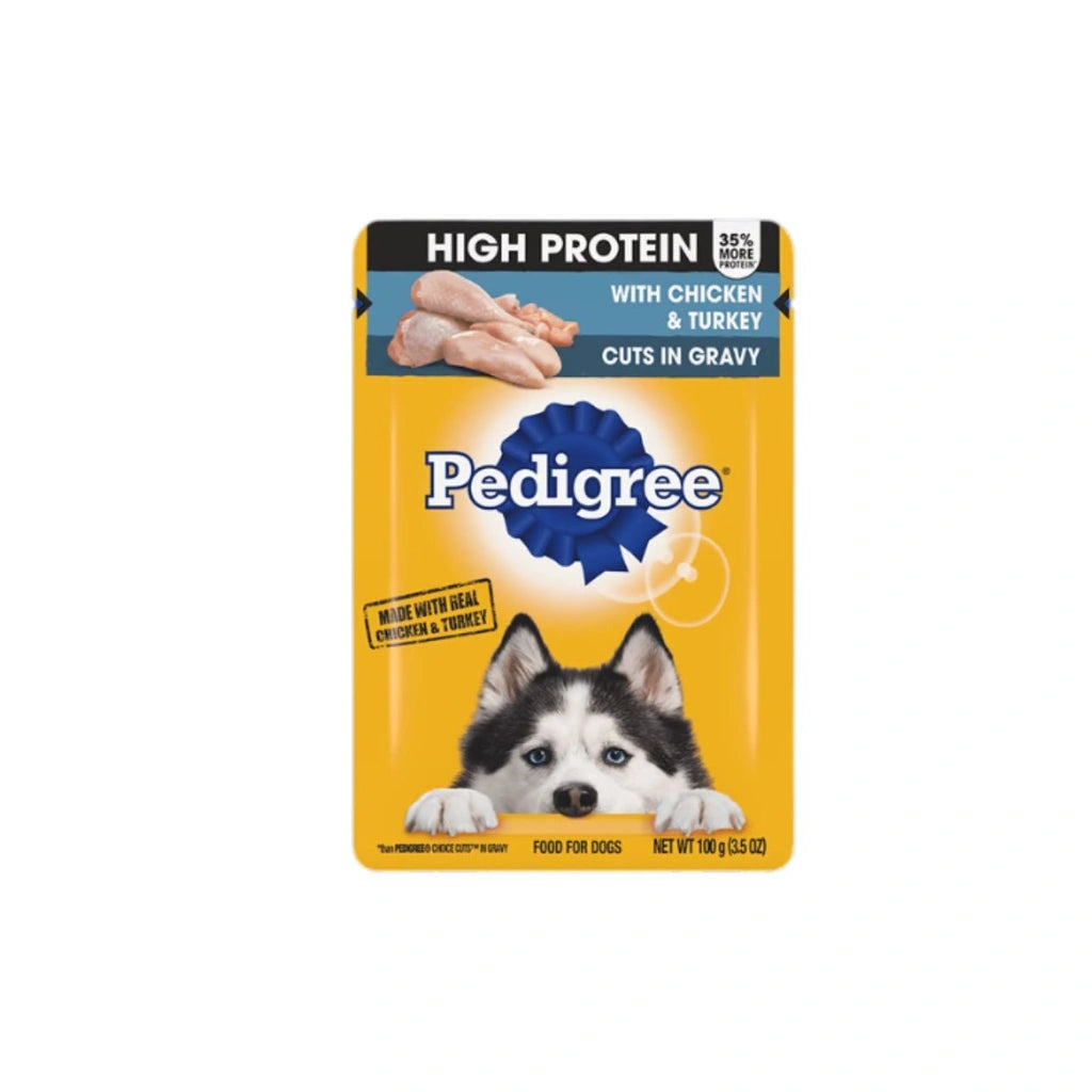 Pedigree High Pro 645 & Turkey 100G