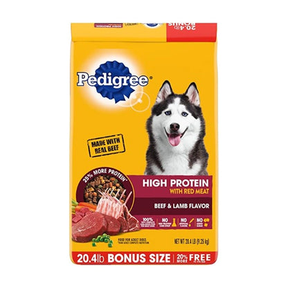 Pedigree High Protein 642 & Lamb 16Lb