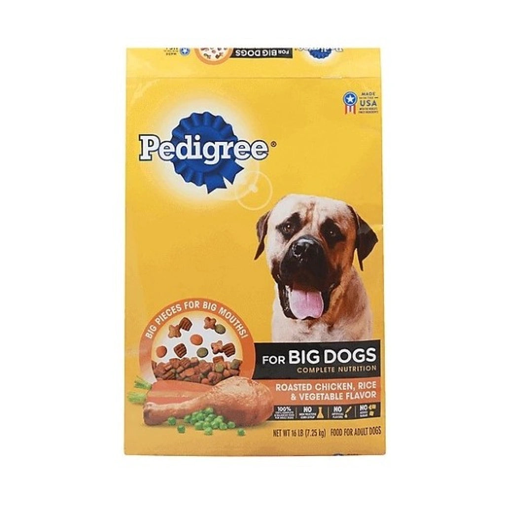 Pedigree Big Dogs Roasted 645 16Lb