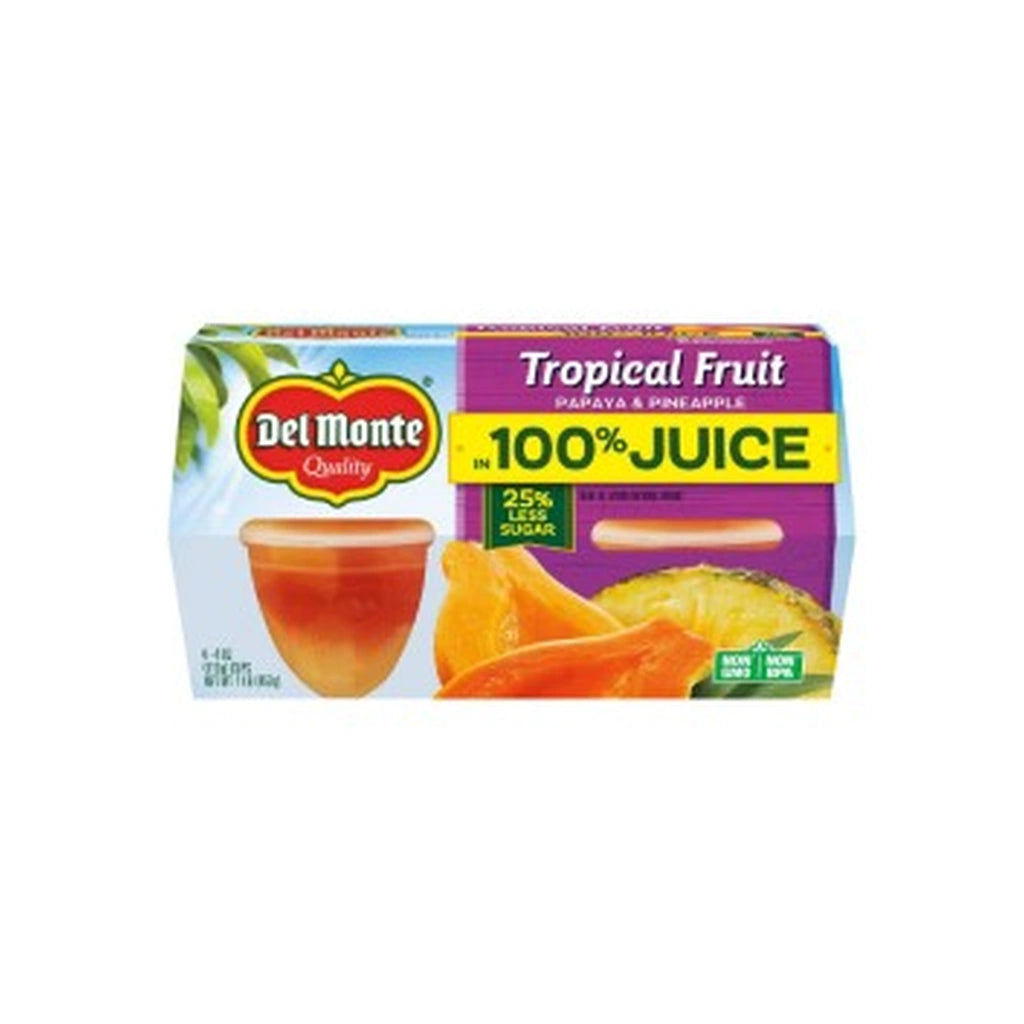 Delmonte Trop Fruit L/S 4*4Oz