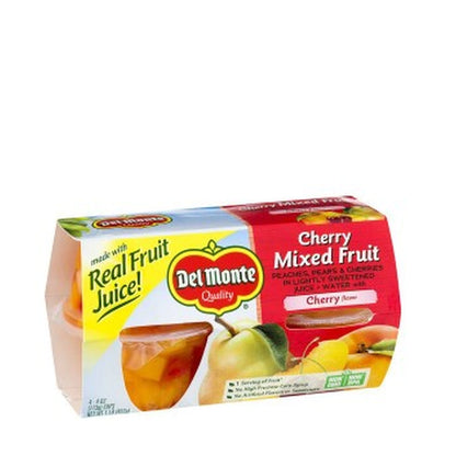 Delmonte Mix Fruit Chrry 4*4Oz