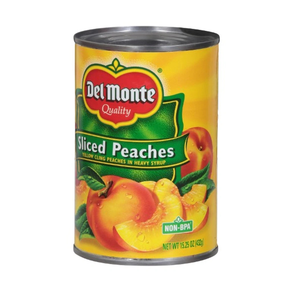 Del Monte Sliced Peaches 432G