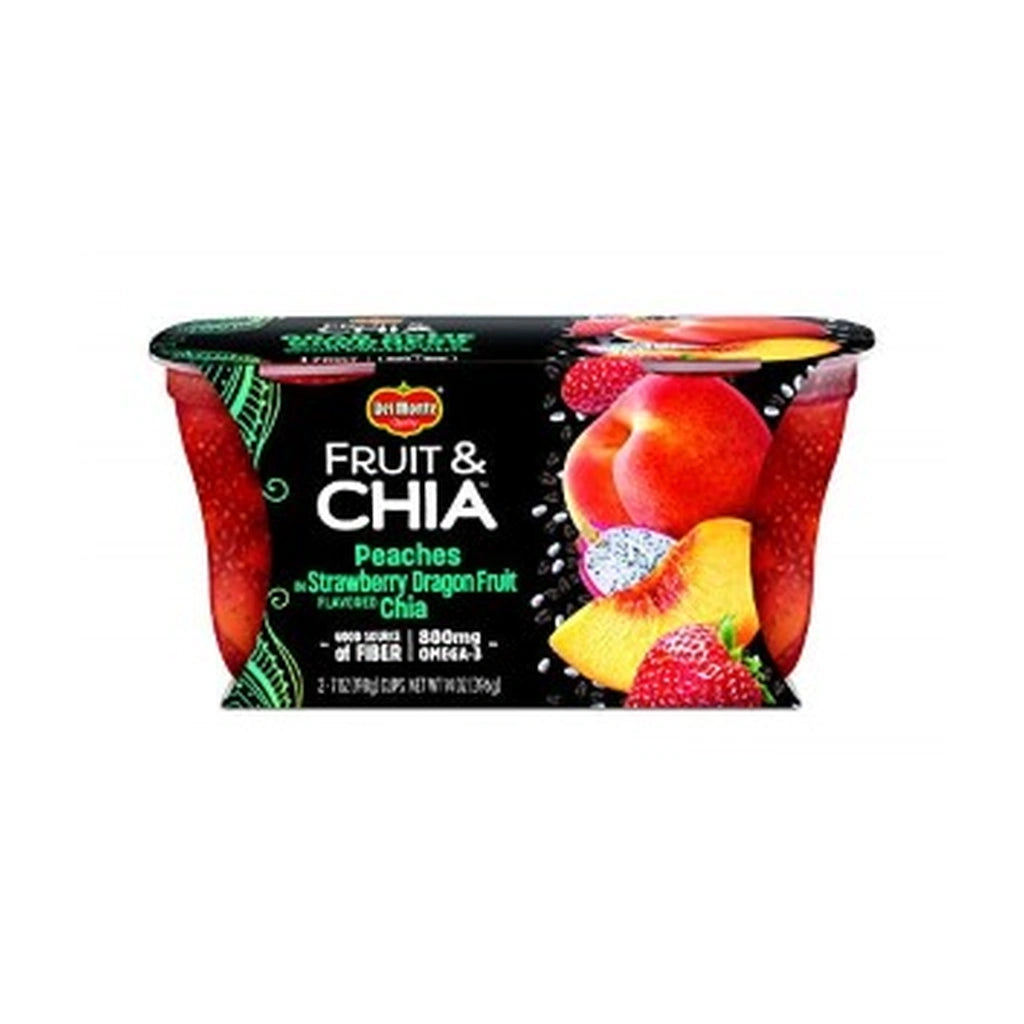 Del Monte Chia Peach Strwbrry Drag 14Oz