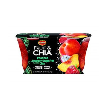 Del Monte Chia Peach Strwbrry Drag 14Oz