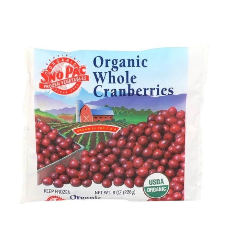Sno Pac Cranberries Whole 8Oz