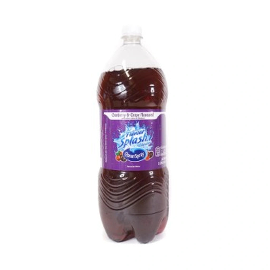 Ocean Spray Splash Cran Grape 2Lt