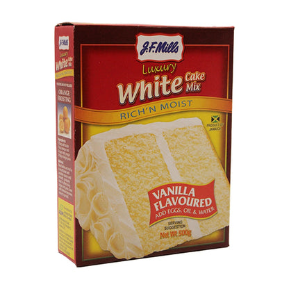 J.F. Mills White Cake Mix 500G