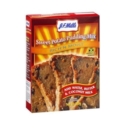 J.F. Mills Sweet Potato Pudding Mix 500G