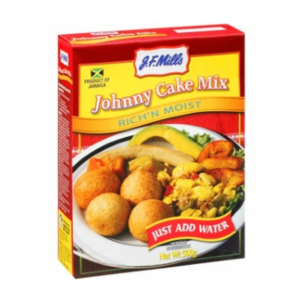 J.F. Mills Johnny Cake Mix 500G