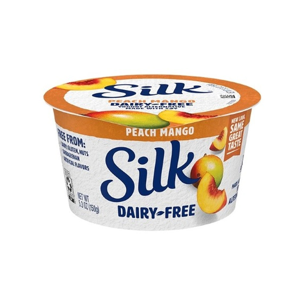 Silk Dairy Free Yogurt Peach Mango 5.3Oz