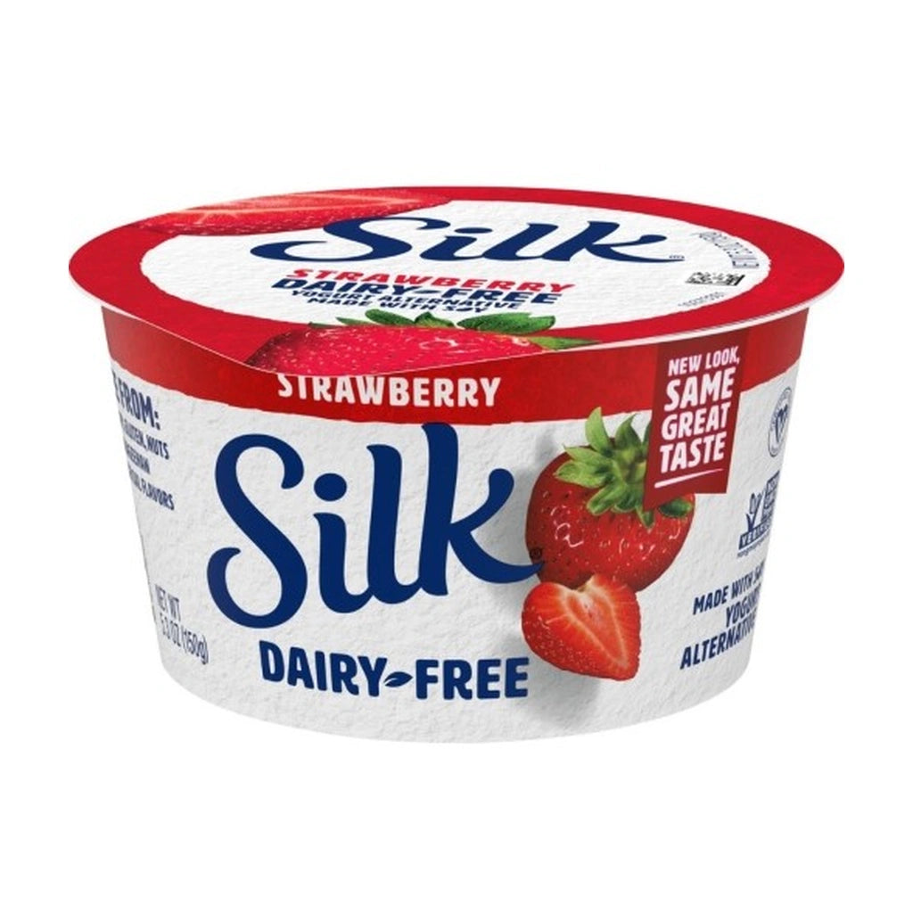 Silk Dairy Free Yogurt Strawberry 5.3Oz