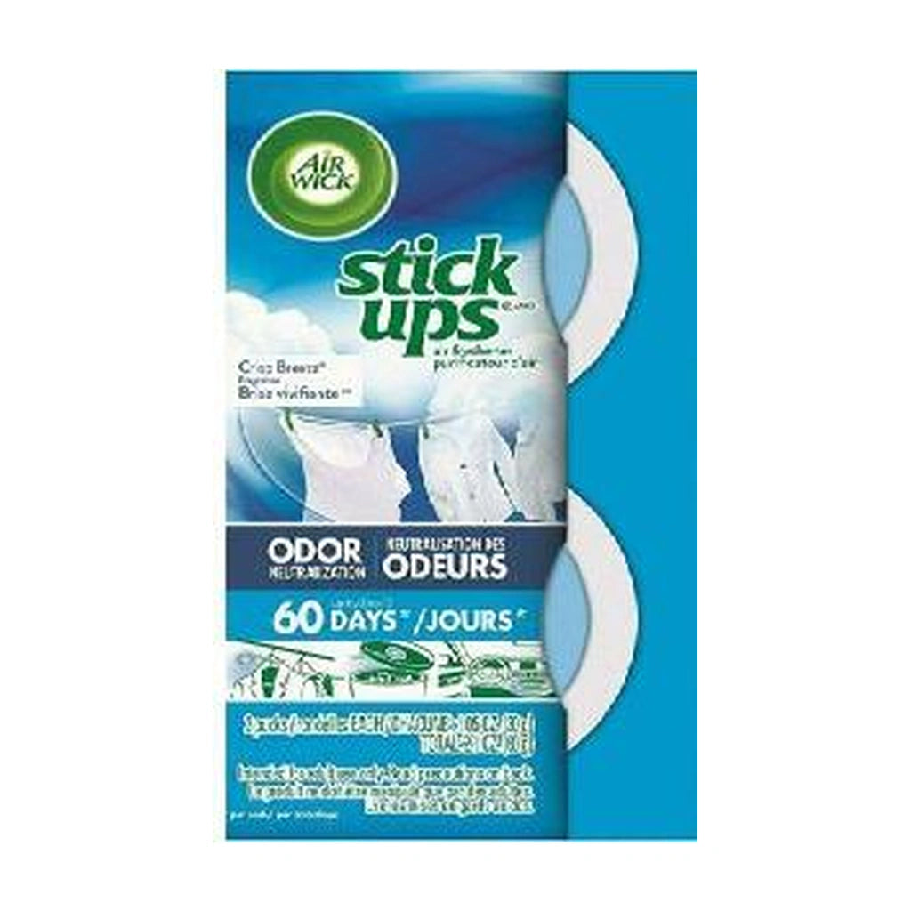 Airwick Crisp Breeze Stik-Ups 2Ct
