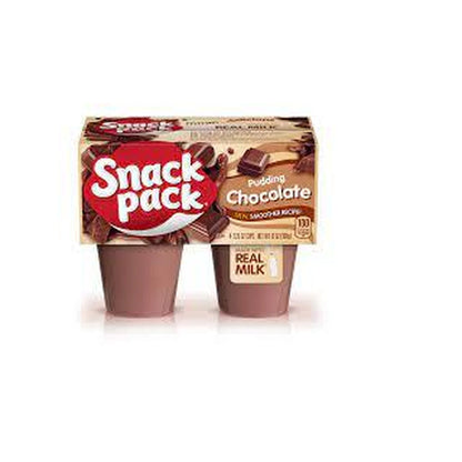 Snack Pack Chocolate 368G 4Pk